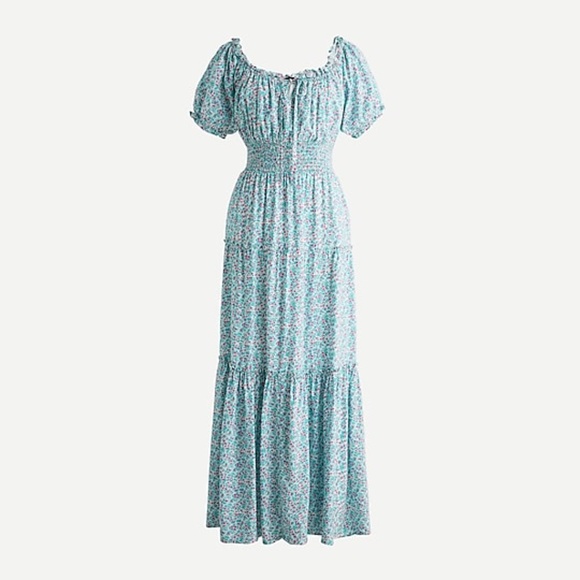 J. Crew Dresses & Skirts - NWT Jcrew Puff-sleeve midi dress in floral
